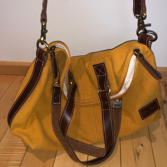 Vance Kitira NY mustard satchel - Picture 1 of 3